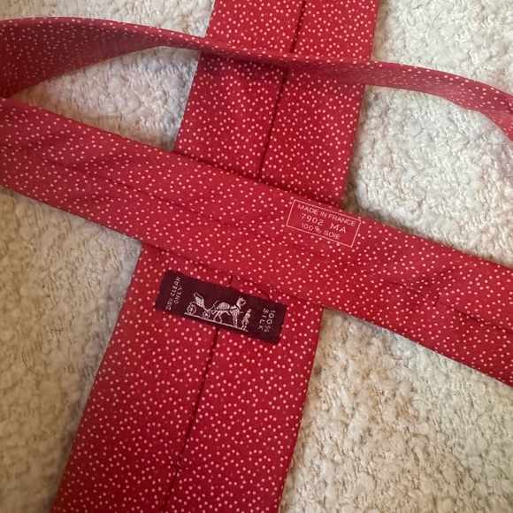 Hermes Paris 100% Silk Tie